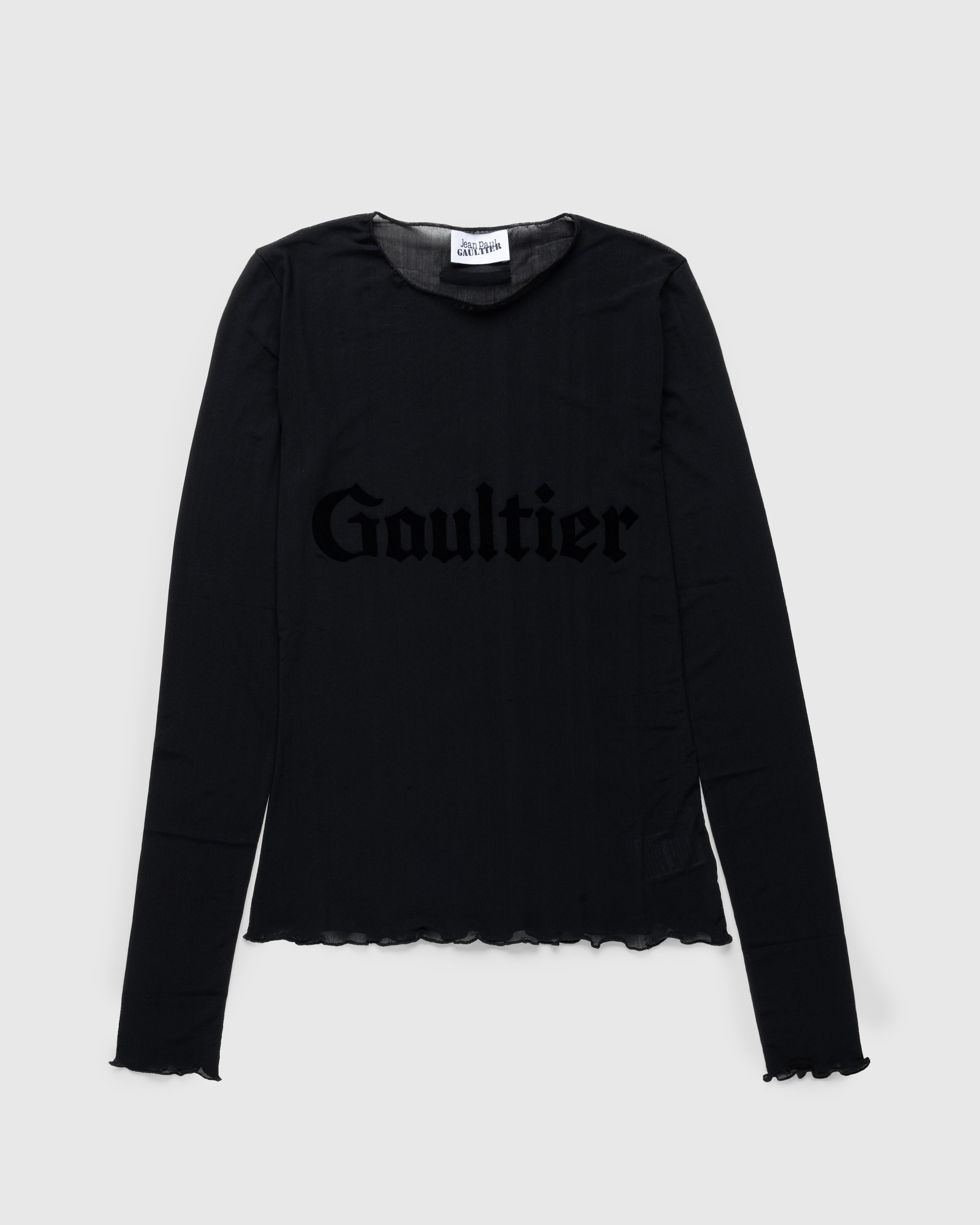 Jean Paul Gaultier – Velvet Gaultier Long-Sleeve Black